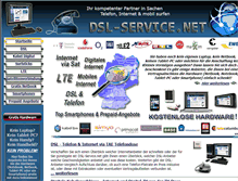 Tablet Screenshot of dsl-service.net